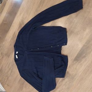 Gap Kids Navy blue cardigan sweater. Size 12